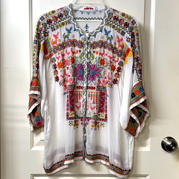 Johnny Was blouse - Picture 1 of 5